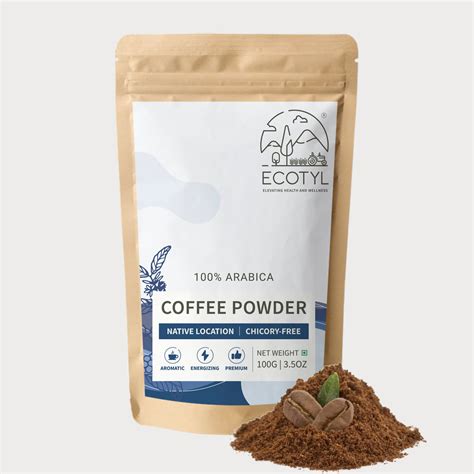 Ecotyl Coffee Powder | 100% Arabica | Strong Flavour & Rich Aroma - 10 ...