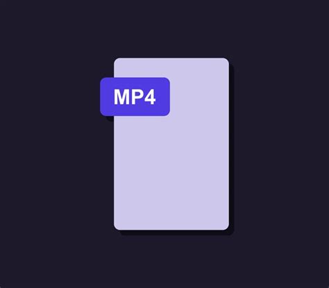 Mp4 files | Premium Vector