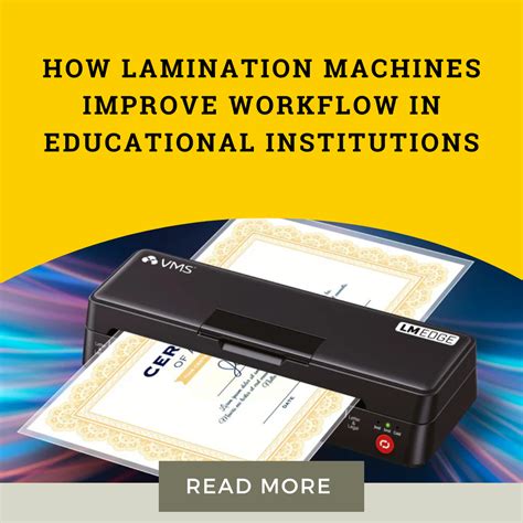 How Lamination Machines Improve Workflow in Educational Institutions ...