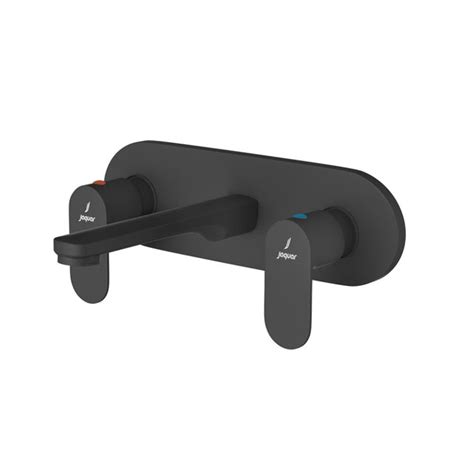 2 CONC STOP WITH BASIN SPT - JAQUAR FAUCETS - ( BLACK MATT - OPAL PRIM ...