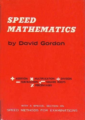 Speed Mathematics : Amazon.in: Books