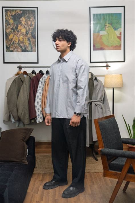 BLACK WORK SHIRT KAMEEZ – Delhiwear Media & Fashion LLP