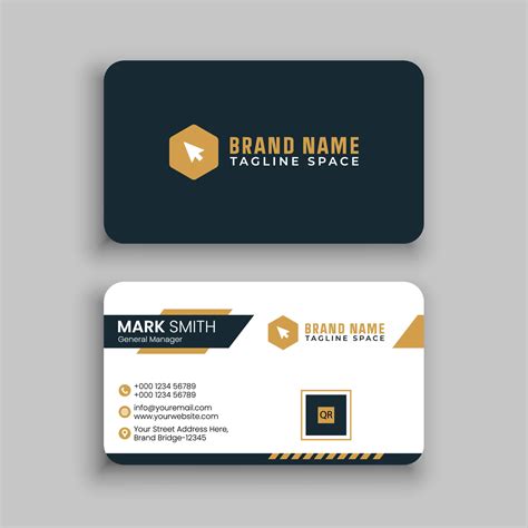 Sample Business Cards Front And Back
