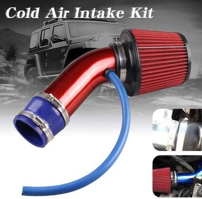 Auto MT Air Intake Pipe 3 Inch Universal Air Filter Induction Flow Hose ...