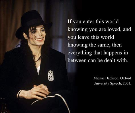 Michael Jackson Senior Quotes Inspirational