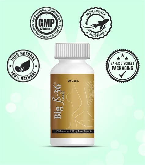 Big B-36 Capsules, Natural Breast Enhancement Pills
