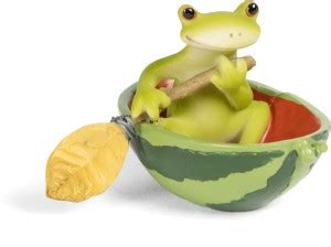 Home4U Pepe the rowing boat Frog Mini Object Decorative Showpiece - 4 ...