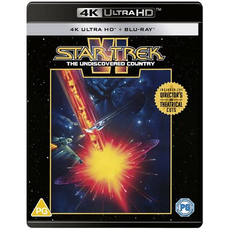 Star Trek VI: The Undiscovered Country - 4K Ultra HD (Includes Blu-ray ...