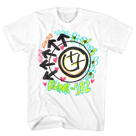 BLINK 182 "WHITE CRAYON" T-SHIRT