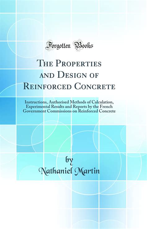Buy The Properties and Design of Reinforced Concrete: Instructions ...