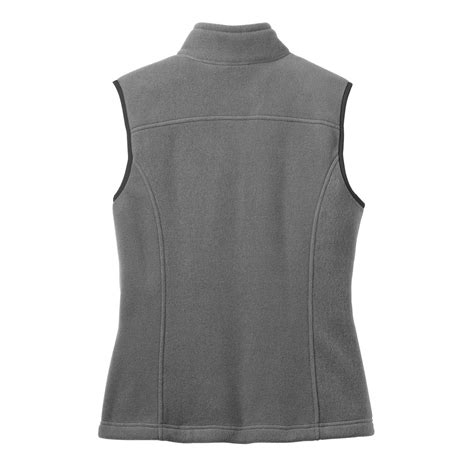 Eddie Bauer EB205 Ladies Fleece Vest - Grey Steel | FullSource.com