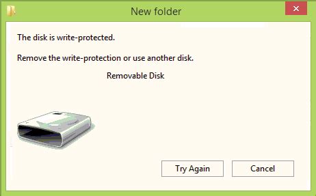 Image result for The Disk Is Write Protected