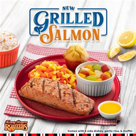 Grilled salmon is now served at Kenny Rogers Roasters | The Manila Times