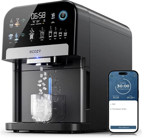ecozy IM-ND481B Nugget Ice Maker and Water Dispenser User Manual