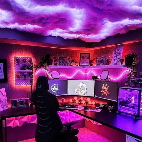 LED Cloud Light, 3D Cloud Night Light, Fluffy Ceiling Cloud Lights, RGB ...