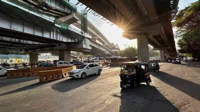 Civic body redesigns grade separator at University Chowk - The Times of ...