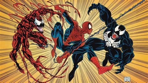 🥇 Venom spider-man carnage marvel comics wallpaper | (75698)