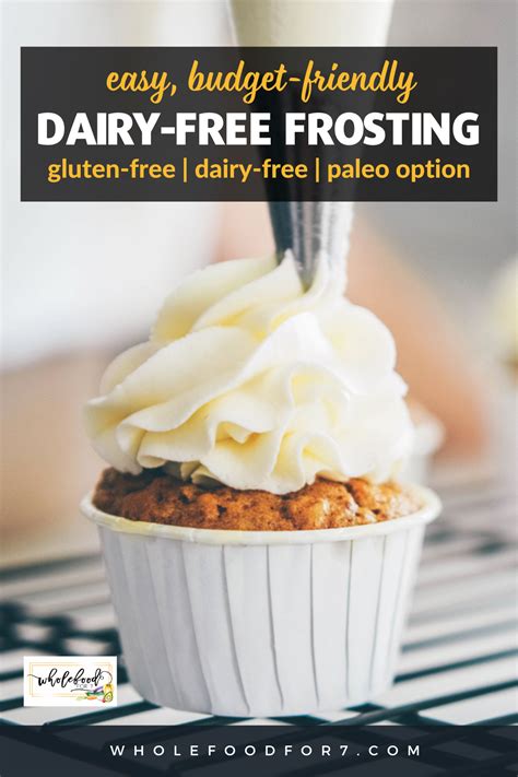 Dairy Free Frosting Recipe