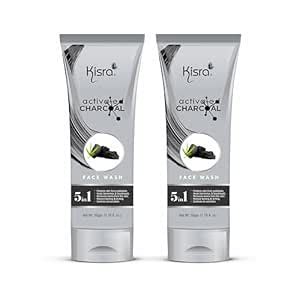 Kisra Activated Charcoal Anti-Pollution Face Wash for Deep Pore ...