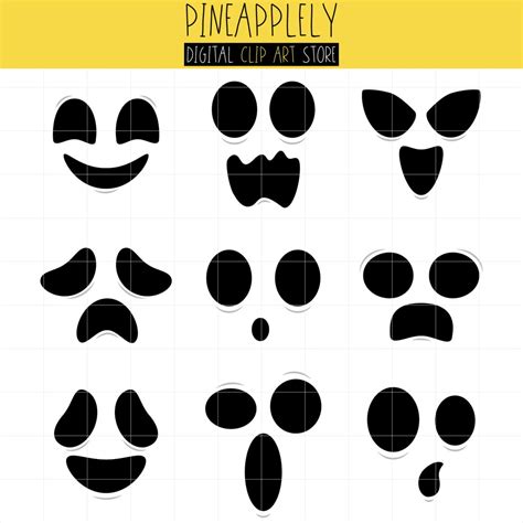 Ghost Face Template Printable - Great Research