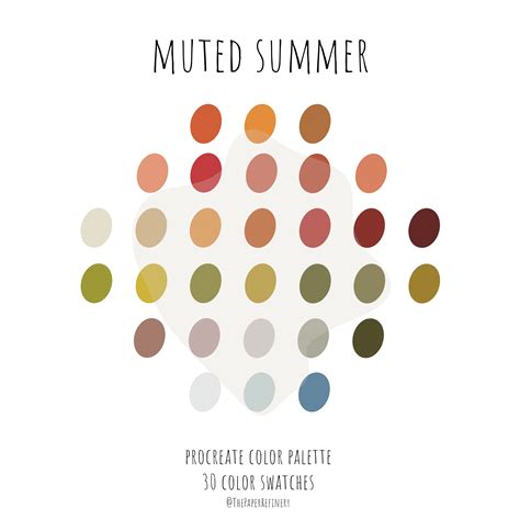 Muted Color Palette