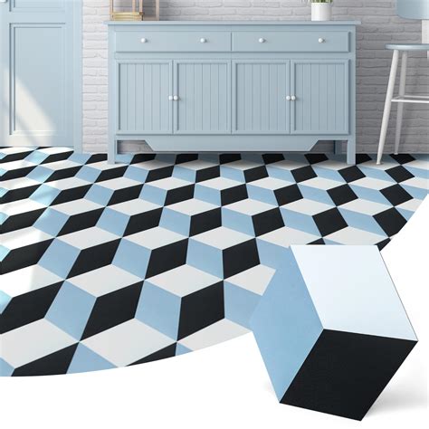 Art3d 30-Pack Hexagon Peel and Stick Flooring Tile, Self Adhesive ...
