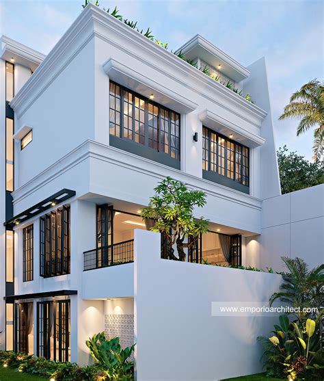 Mr. Jimmy Classic House 3 Floors Design - Jakarta 21744 - 3 Floors ...