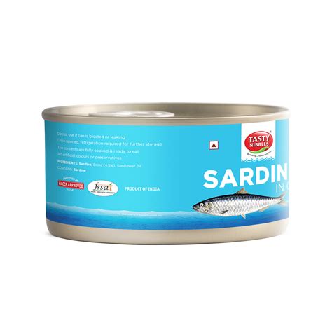 Sardine in Oil 185g – Tasty Nibbles
