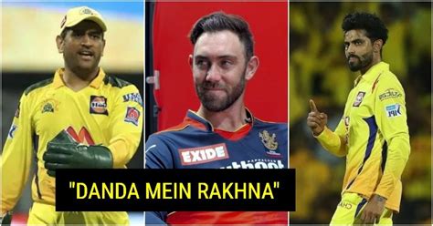 CSK vs RCB: MS Dhoni Started Instructing Ravindra Jadeja In Hindi As ...