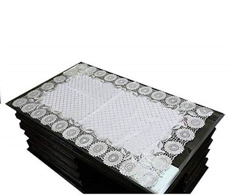Buy Kuber Industries PVC Table Runner - Silver Online at Low Prices in ...