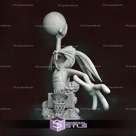 Bug Bunny Basketball Bust 3D Printer Files | SpecialSTL