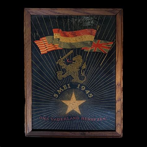 5 Mei 1945 Ons vaderland Herrezen – Dutch World War 2 Collector