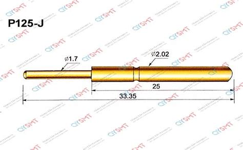 Pogo Pin P125-J – QYSMT