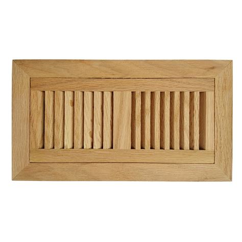 Hardwood Floor Registers, Oak Floor Register, Flush Mount Vent - Floor ...