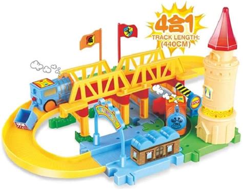 METRO TOY'S & GIFT Educational Kids Building Block Train (Multicolour ...