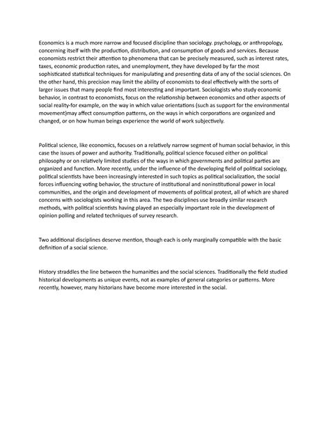 Relationship between economics and sociology of education - Economics ...