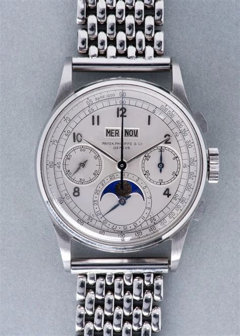 The only known reference Patek Philippe 1518 double-signed & certified ...