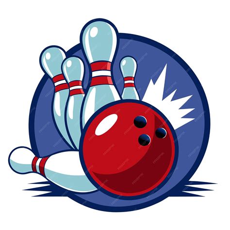 Bowling clipart vector art and illustration | Premium AI-generated vector
