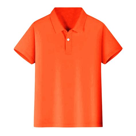 Boys' and Toddler Polo Shirt with Short Sleeve Collared Shirts School ...