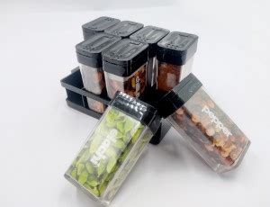 V-Art Salt Pepper Sugar shakers for Dining Table, Kitchen, Spice ...