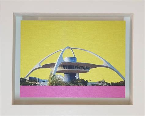 Little Los Angeles, The Theme Building - Limited Edition of 30 Mixed ...