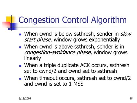Image result for Custom Congestion Control Algorithms