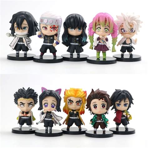 Demon Slayer: Kimetsu no Yaiba Figures, Tanjiro, Rengoku Kyojuro, Shin ...