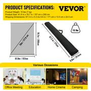 Buy VEVORbrand Projector Screen, 70 16:9 Manual Pull up Projector ...