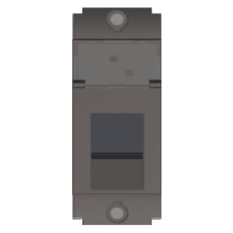 Buy Norisys Square Series RJ11 Double Line Telephone Shuttered Socket ...