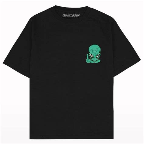 Alien abduction space oversized T-shirt – Crunk Thread