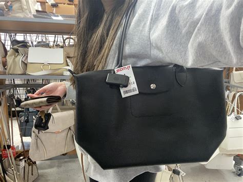 Posted about finding the black Longchamp city tote a couple of days ago at TJ MAXX. They just ...