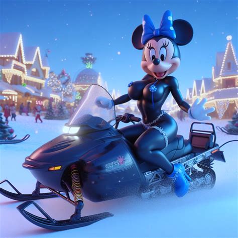 Minnie mouse sexy in snowmobile 10 ( big boobs ) by theLadyevil1998 on DeviantArt