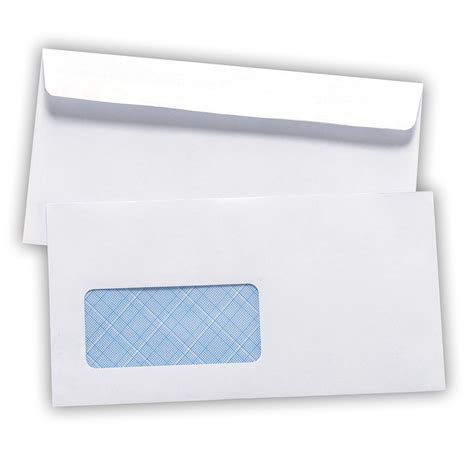 100 Envelopes with Window, DIN Long 225 x 116 mm, Laser Printable ...