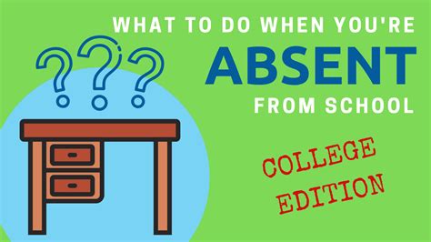 What to do when you’re absent from class: College edition - SchoolHabits